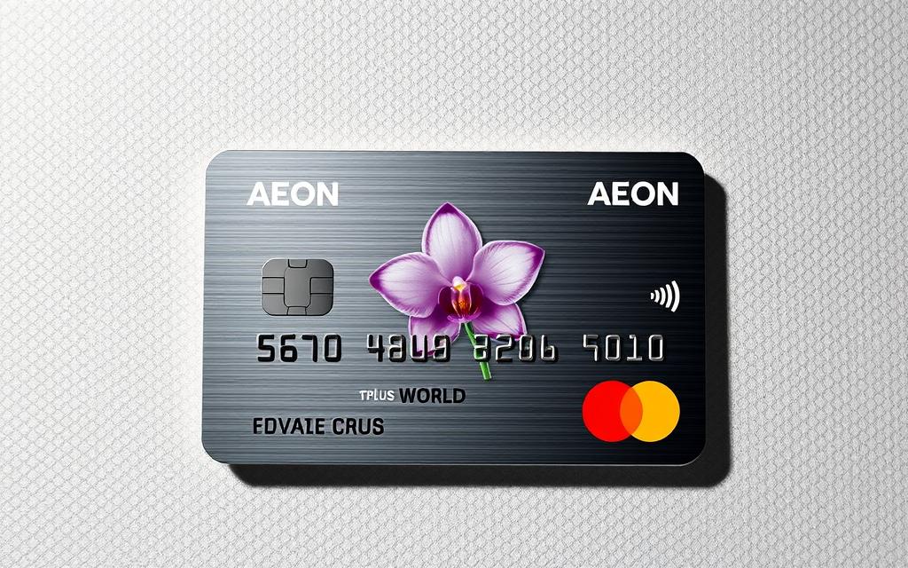 บัตรเครดิต AEON Royal Orchid Plus World MasterCard บัตรเครดิต AEON Royal Orchid Plus World MasterCard
